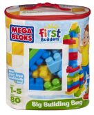 Megabloks 80 Pc Grande Saco clássico