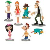 Fhineas E Ferb Ply Set Bonecos Disney Originais